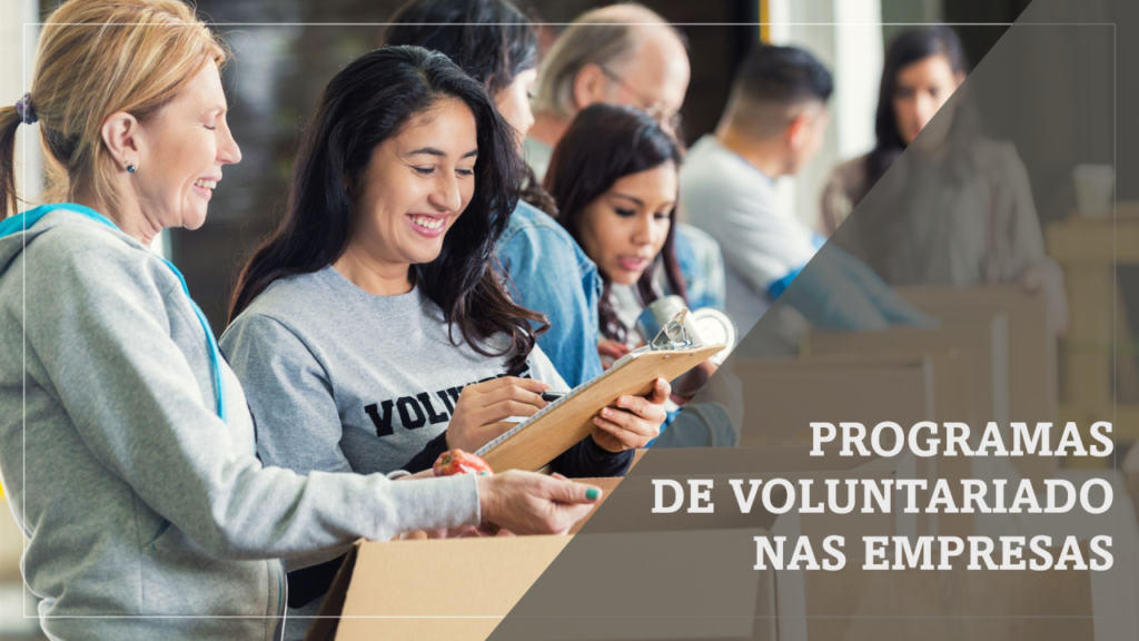 Programas de voluntariado nas empresas