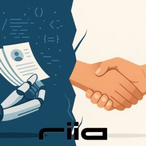 ilustração sobre inteligência artificial em recursos humanos