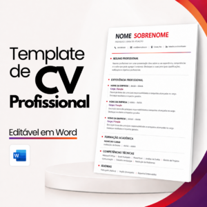 Template de CV Profissional Editável
